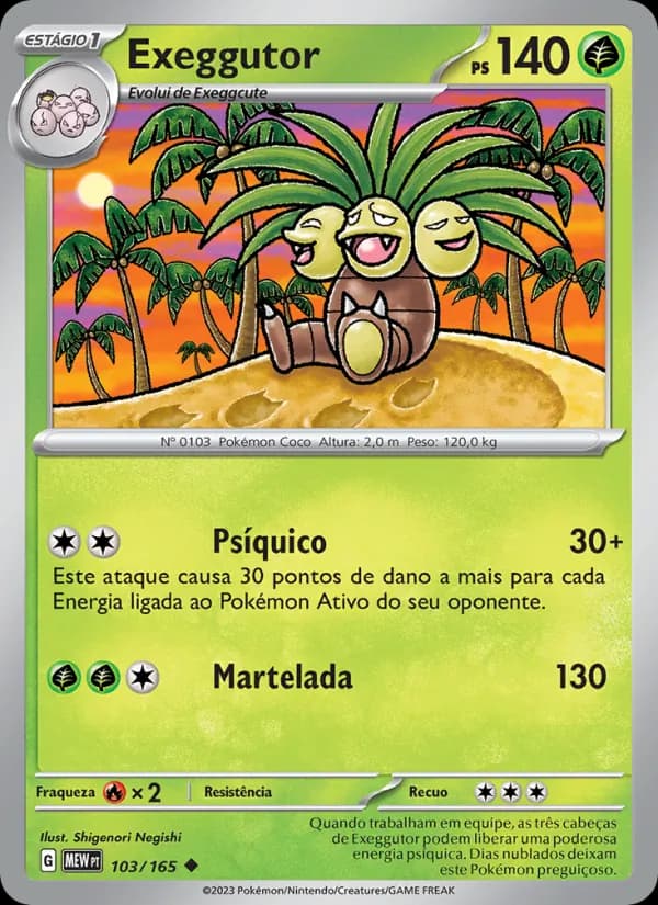 Exeggutor de 151