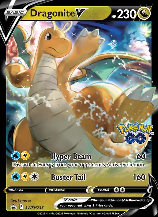 Dragonite V de ESES Promos