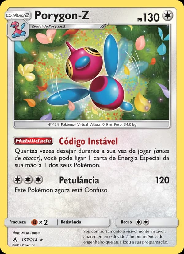 Porygon-Z de Elos Inquebráveis