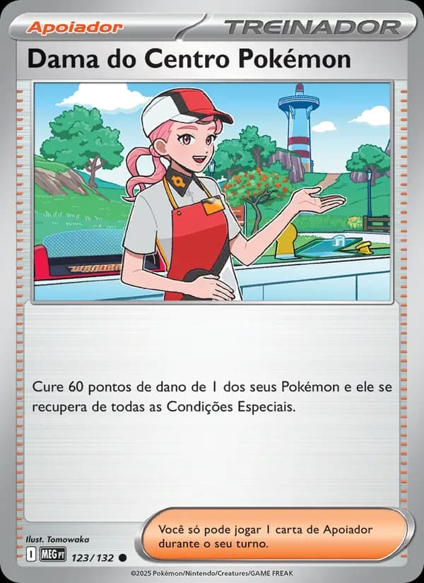 Dama do Centro Pokémon