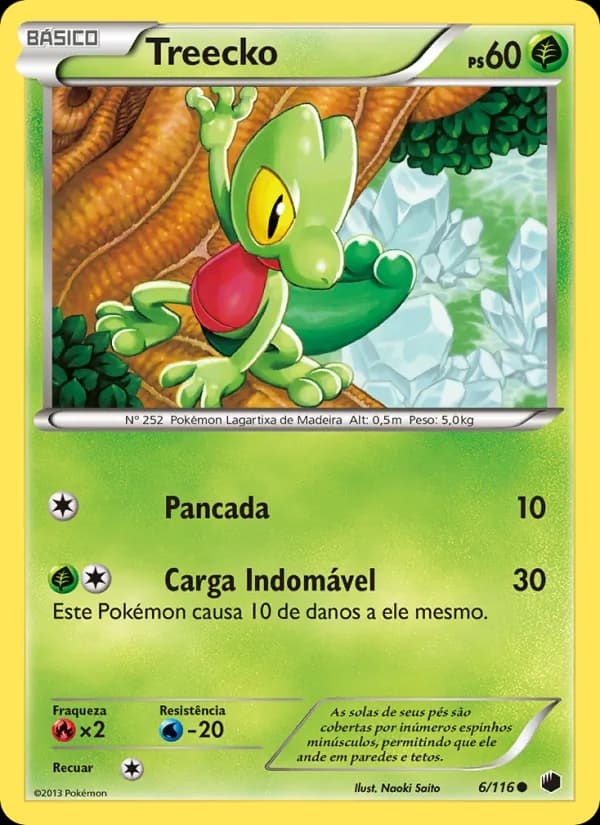 Treecko de Congelamento de Plasma