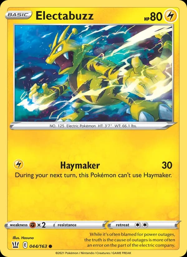 Electabuzz de Estilos de Batalha