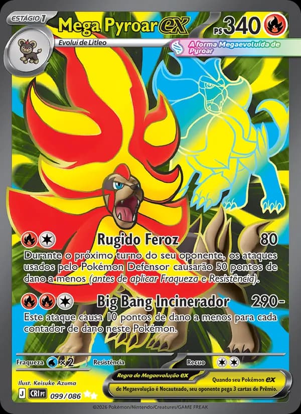 Mega Pyroar ex