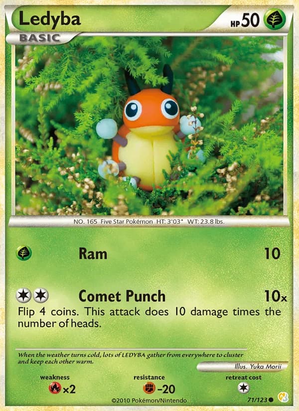 Ledyba de HeartGold SoulSilver