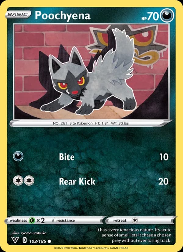 Poochyena de Voltagem Vívida