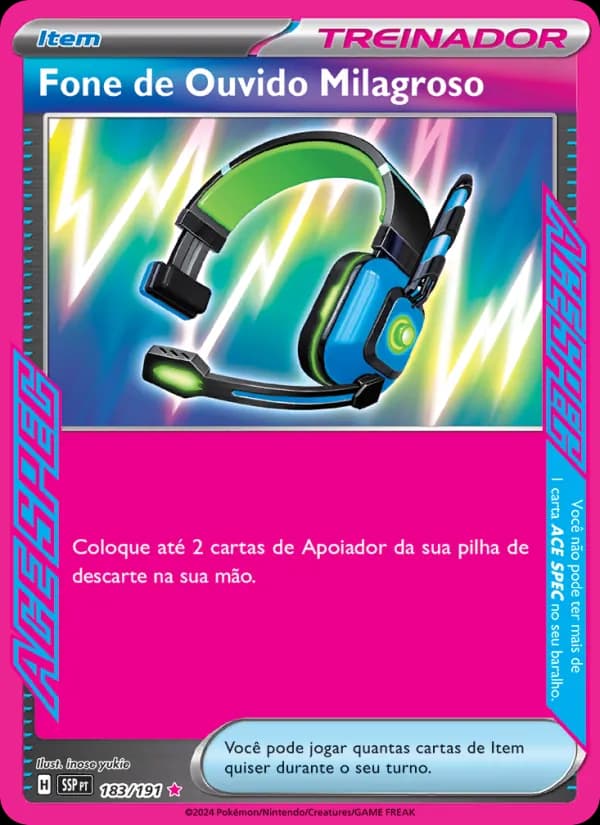 Fone de Ouvido Milagroso