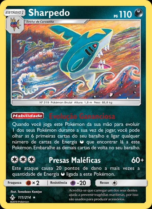 Sharpedo de Elos Inquebráveis