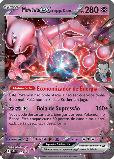 Mewtwo ex da Equipe Rocket