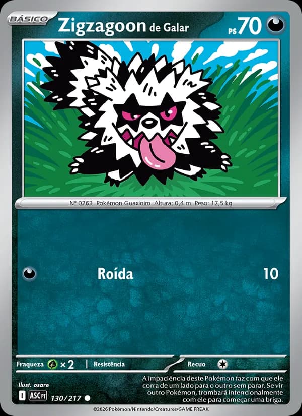 Zigzagoon de Galar