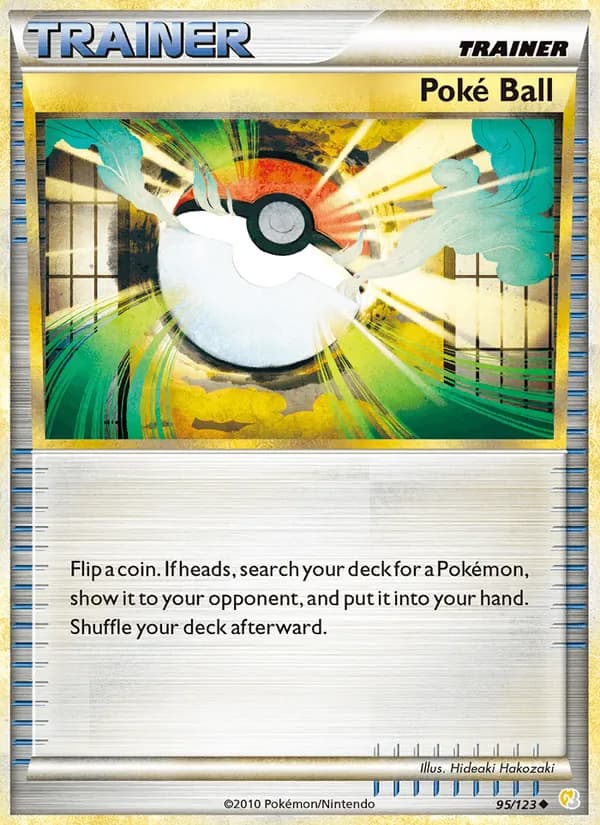 Poké Ball de HeartGold SoulSilver
