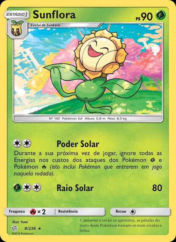 Sunflora de Eclipse Cósmico