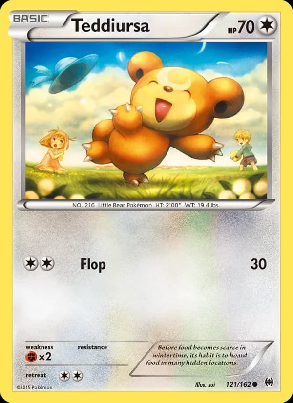 Teddiursa de Turbo Revolução