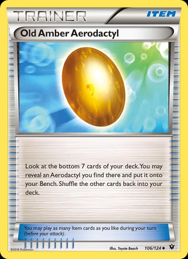 Âmbar Velho de Aerodactyl