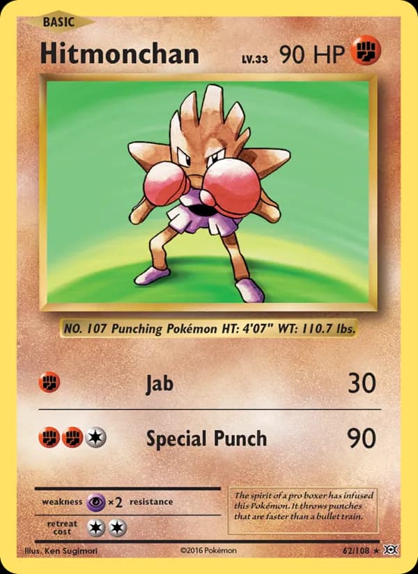 Hitmonchan de Evoluções