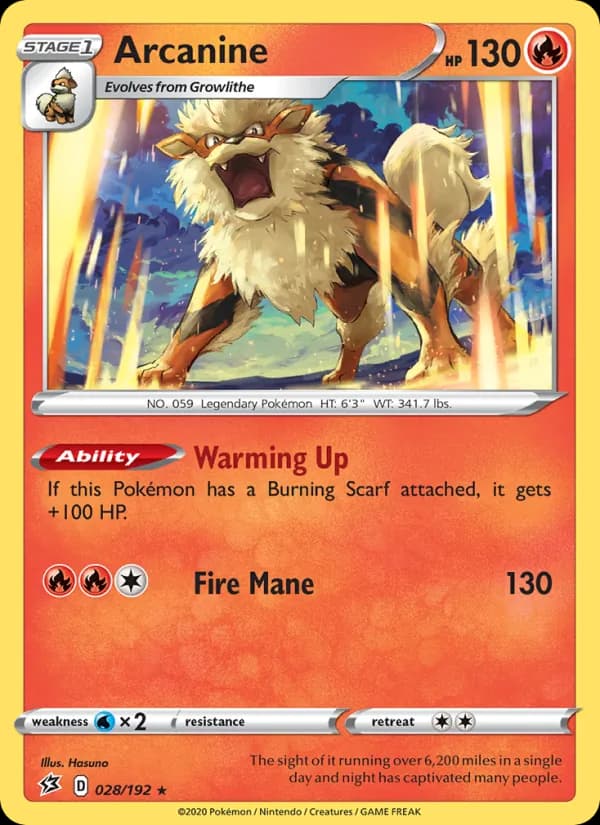 Arcanine de Rixa Rebelde