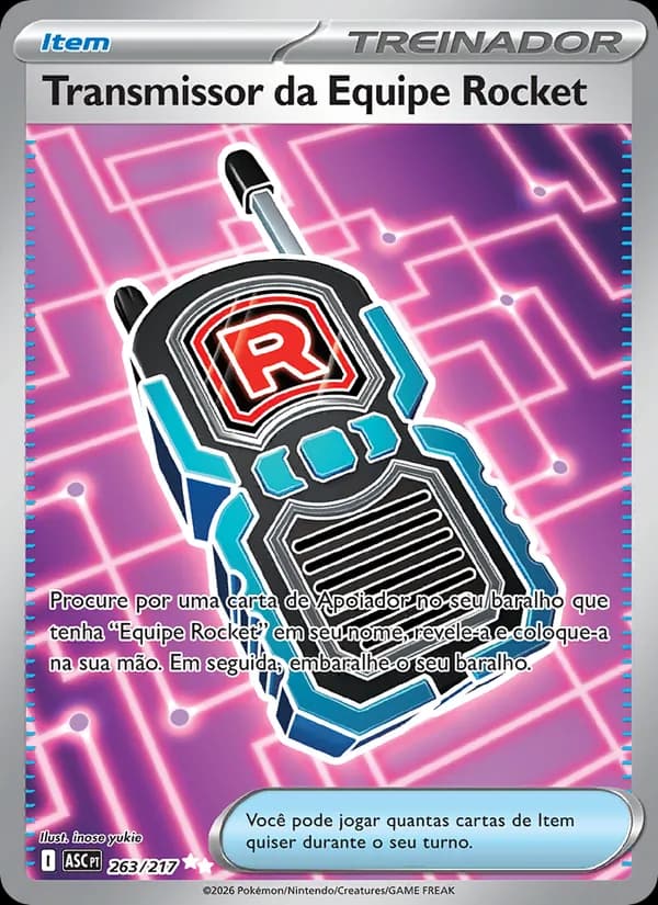 Transmissor da Equipe Rocket