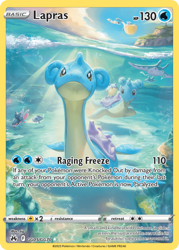 Lapras de Realeza Absoluta Galeria de Galar