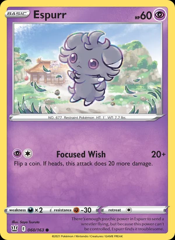 Espurr de Estilos de Batalha