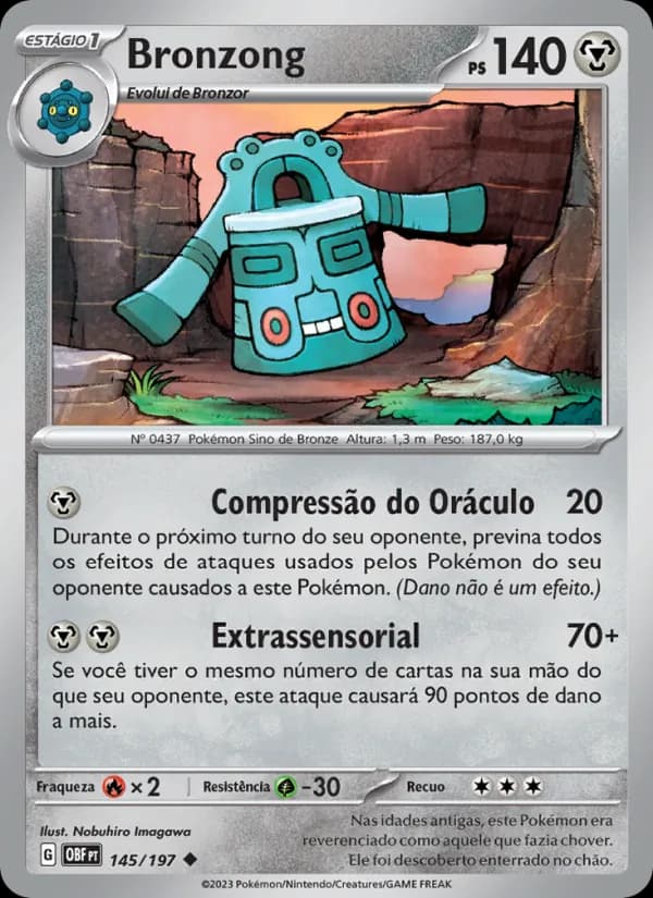 Bronzong de Obsidiana em Chamas