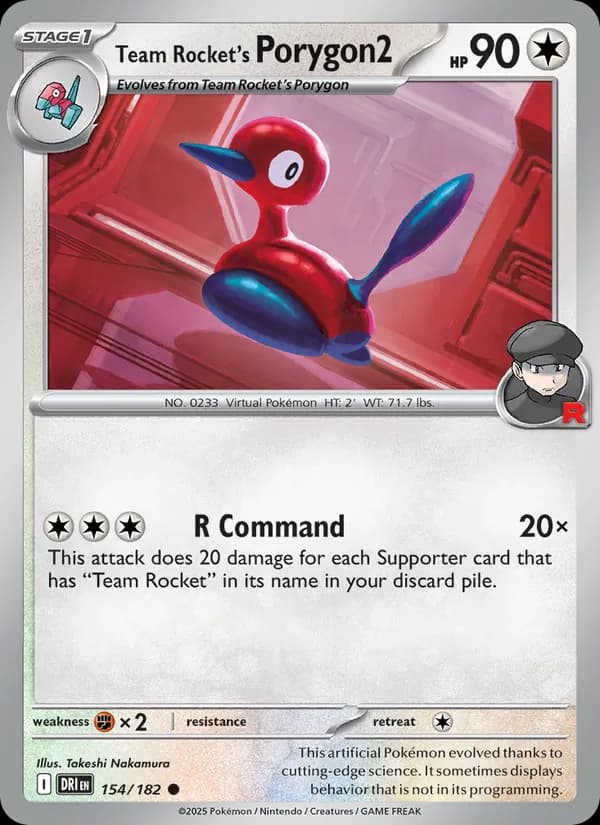 Porygon2 da Equipe Rocket