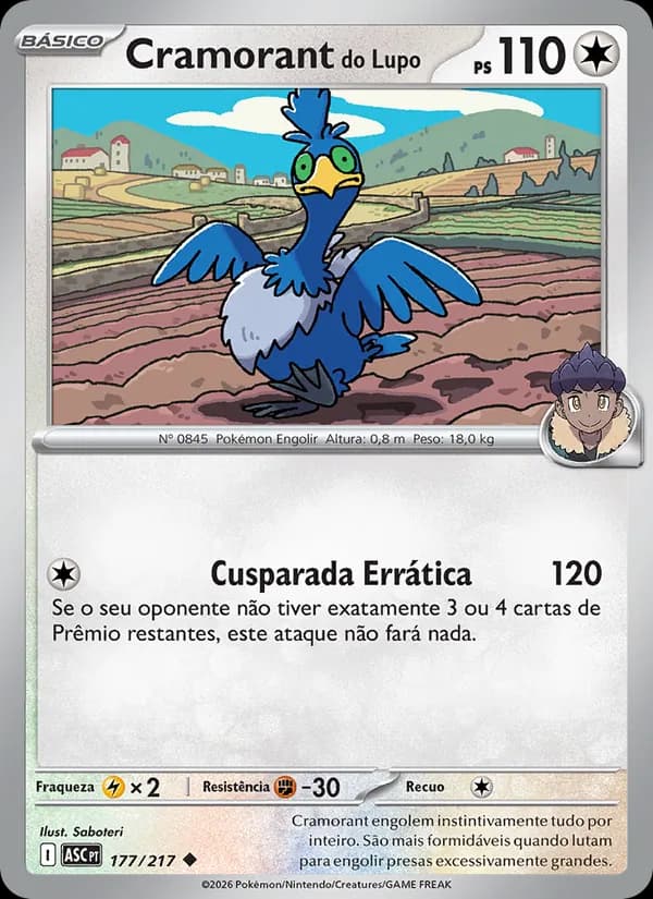 Cramorant do Lupo