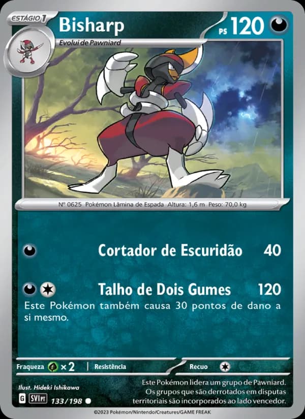 Bisharp de Escarlate e Violeta