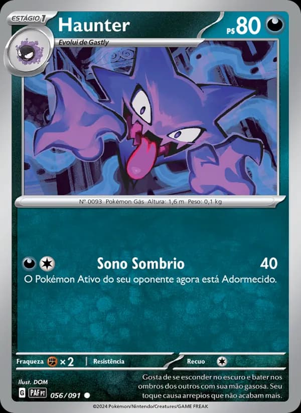 Haunter de Destinos de Paldea