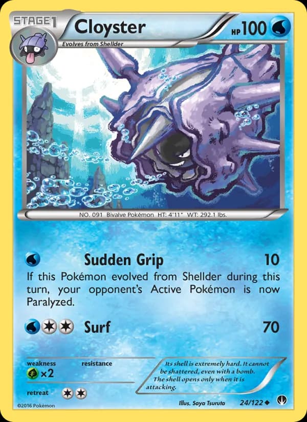Cloyster de Turbo Colisão
