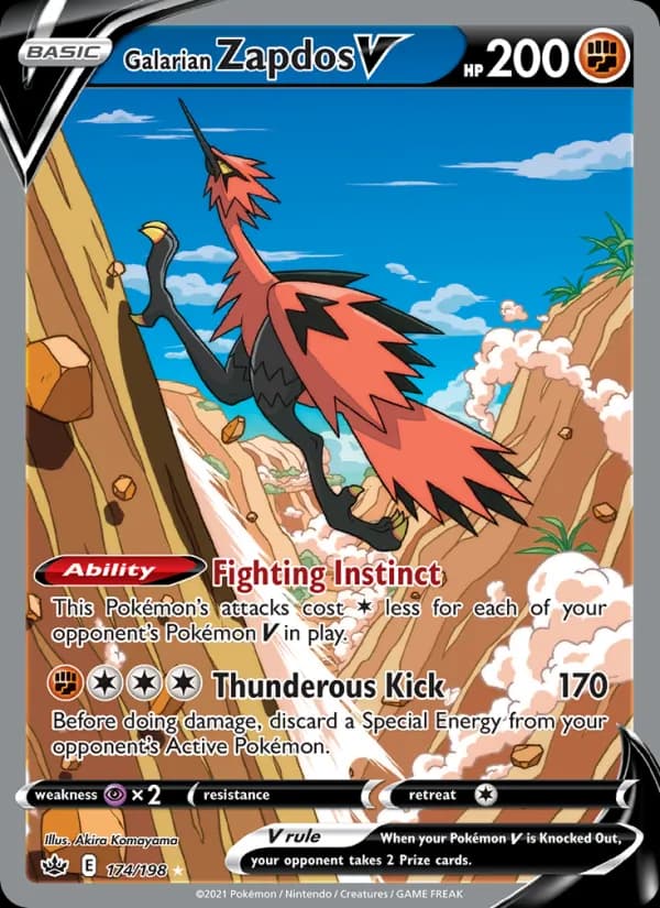 Zapdos de Galar V