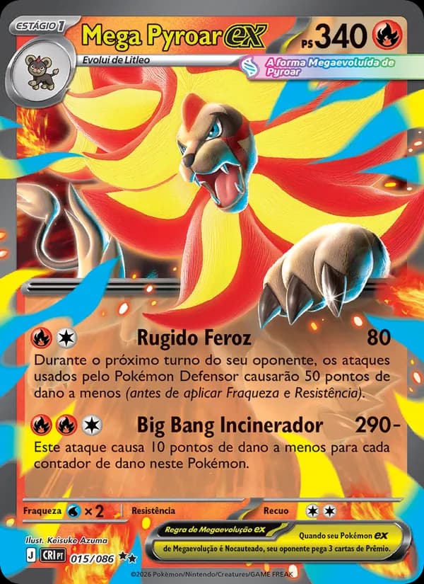Mega Pyroar ex