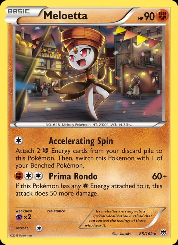 Meloetta de Turbo Revolução