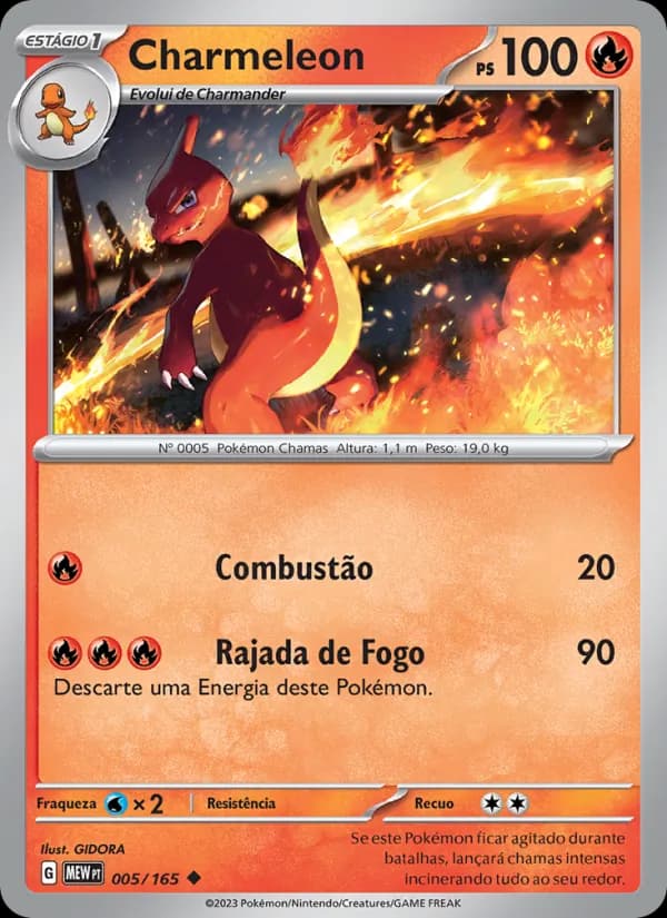 Charmeleon de 151