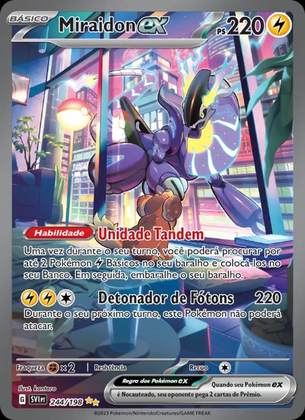 Miraidon ex de Escarlate e Violeta