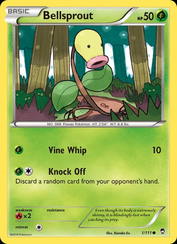 Bellsprout de Punhos Furiosos