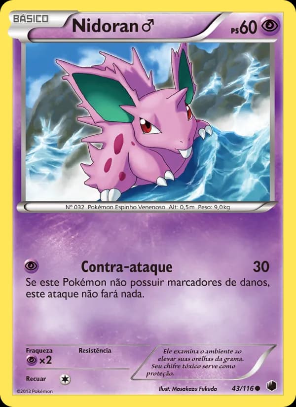 Nidoran♂ de Congelamento de Plasma