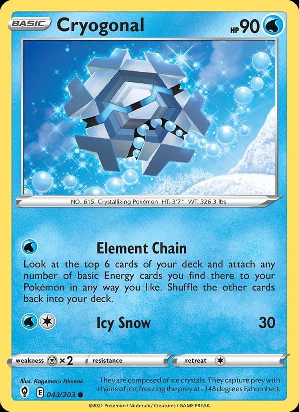Cryogonal de Céus em Evolução