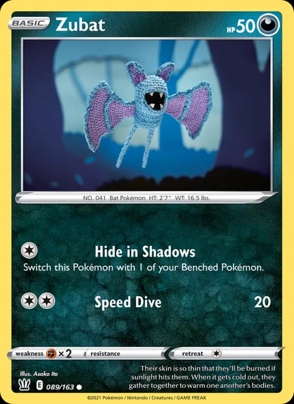 Zubat de Estilos de Batalha