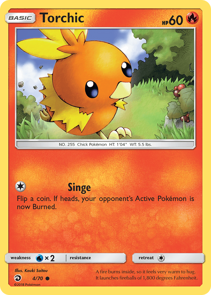 Torchic de Dragões Soberanos