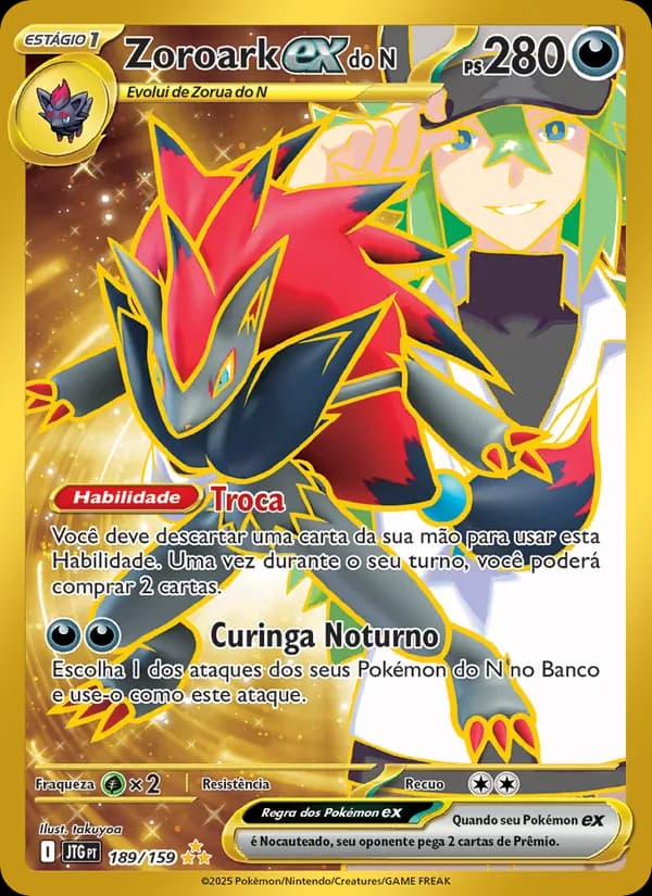 Zoroark ex do N de Amigos de Jornada