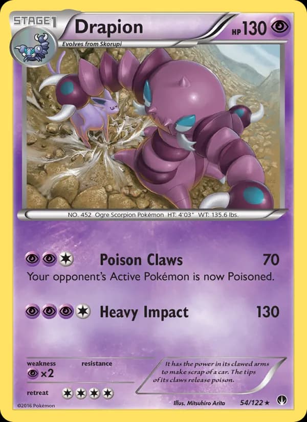 Drapion de Turbo Colisão