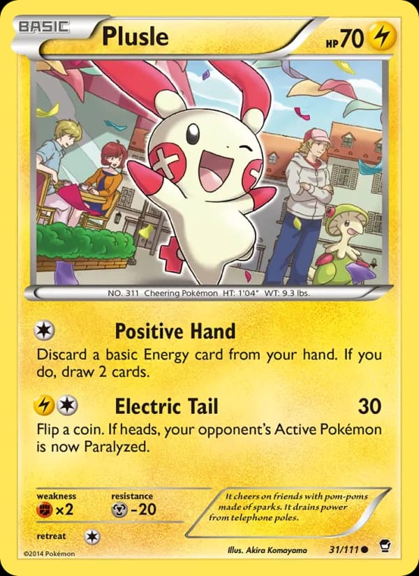 Plusle de Punhos Furiosos