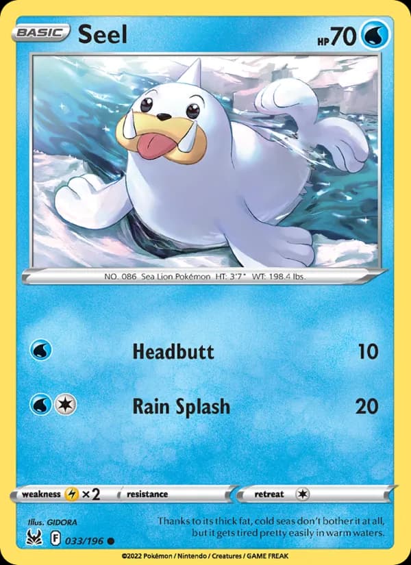 Seel de Origem Perdida
