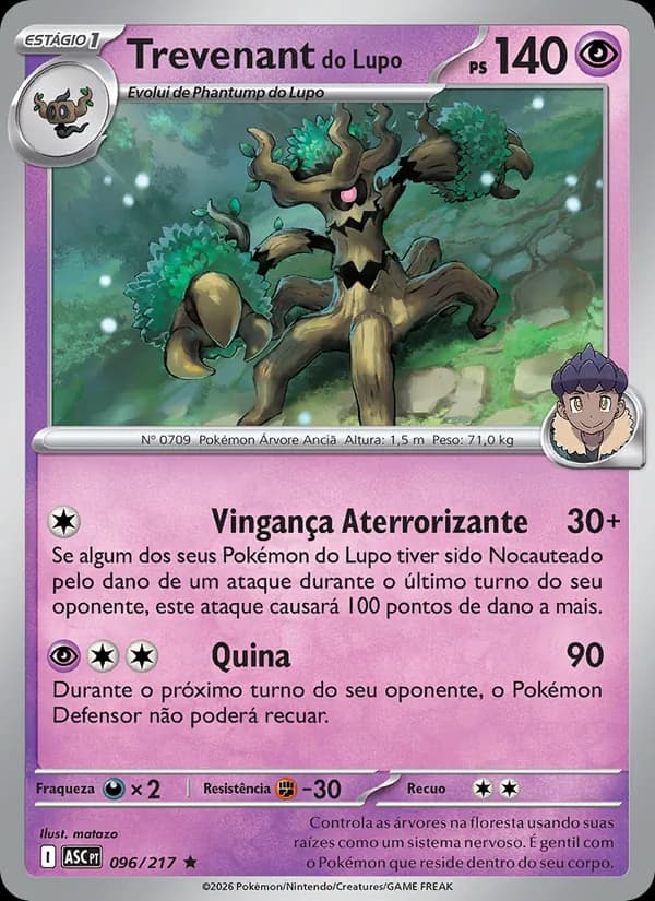 Trevenant do Lupo