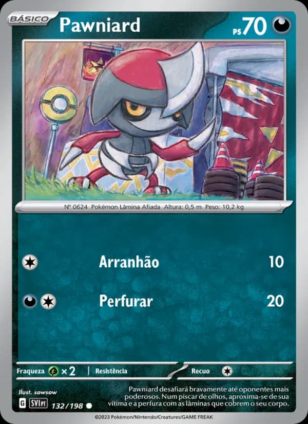 Pawniard de Escarlate e Violeta