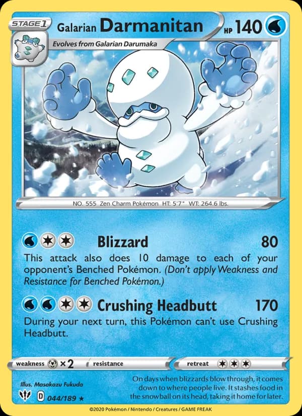 Darmanitan de Galar