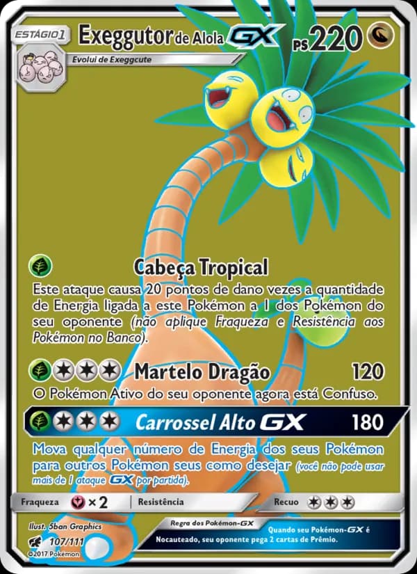 Exeggutor de Alola GX