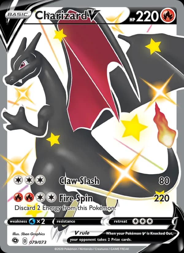 Charizard V de Caminho do Campeão