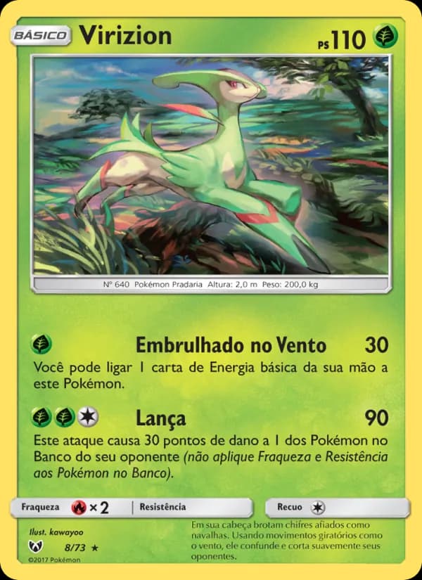 Virizion de Lendas Luminescentes