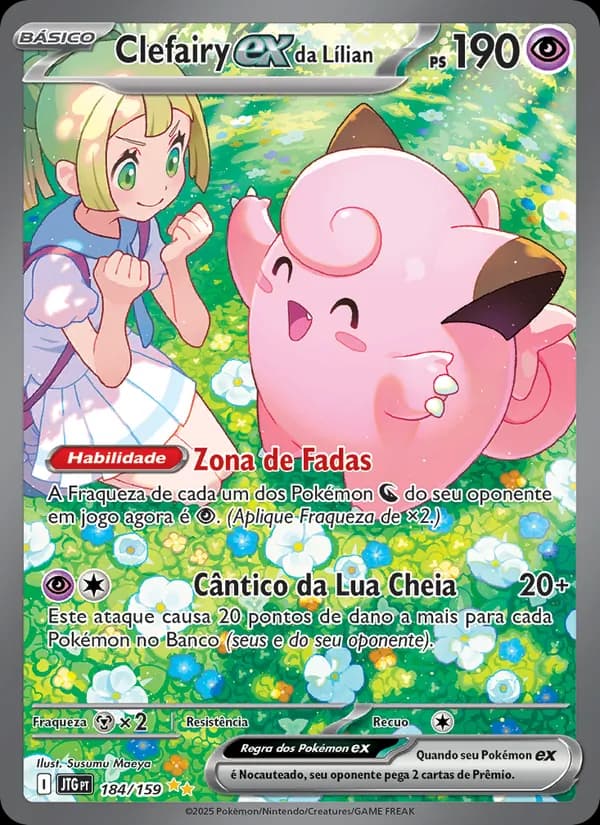 Clefairy ex da Lílian de Amigos de Jornada