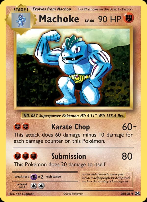 Machoke de Evoluções